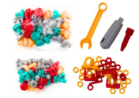 LEAN Toys Wielofunkcyjny Stolik 4w1 Klocki Łowienie Ryb Rysowanie Niebieski LEAN Toys Wielofunkcyjny Stolik 4w1 Klocki Łowienie Ryb Rysowanie Niebieski
