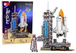 LEAN Toys Zestaw Klocków Stacja Kosmiczna Rakieta Satelity 4392 El