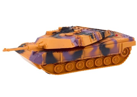 LEAN Toys Zestaw Militarny Czołg Wojskowy Helikopter Śmigłowiec Spadochroniarz Dźwięki