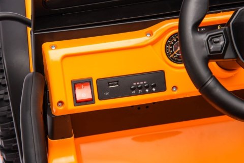 LEAN CARS Auto Na Akumulator YSA8813 Pomarańczowe 24V LEAN CARS Auto Na Akumulator YSA8813 Pomarańczowe 24V