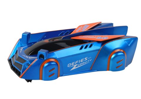 LEAN Toys Autko Sportowe Auto Jeżdżące Po Ścianach Suficie Na Laser Niebieskie