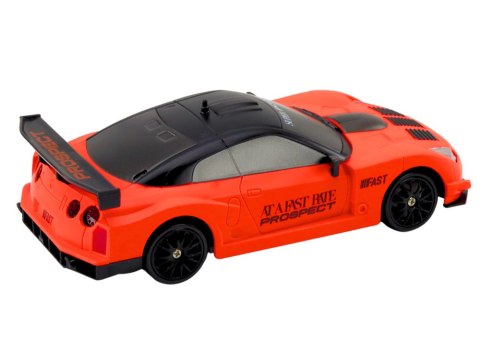 LEAN Toys Autko Sportowe Zdalnie Sterowane R/C 1:24 Pomarańczowe Wymienne Koła