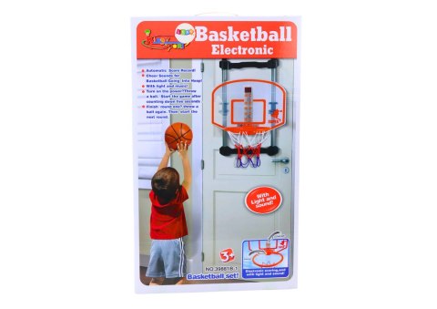LEAN Toys Kosz Do Gry W Domu Koszykówka Piłka Pompka Regulowany