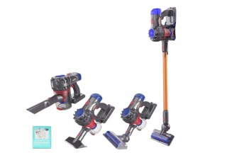 Odkurzacz Pionowy Zabawkowy Światła Dźwięki Czarny