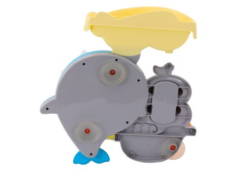 LEAN Toys Zestaw Do Kąpieli Zabawka Do Wody Delfin Niebieski