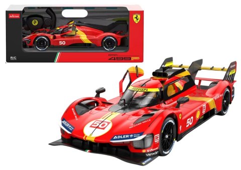 Rastar Auto R/C 1:24 Zdalnie Sterowane Sportowe Ferrari 499P Czerwone Rastar Auto R/C 1:24 Zdalnie Sterowane Sportowe Ferrari 499P Czerwone