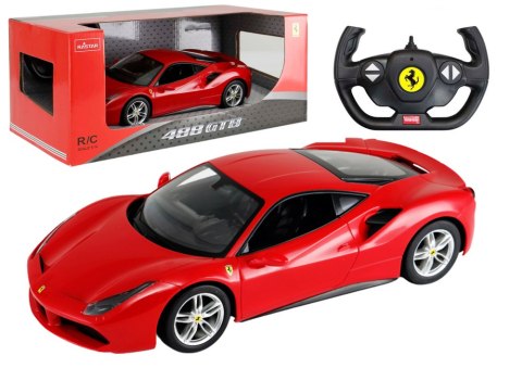 Rastar Auto Rastar 1:14 Ferrari 488 GTB Czerwone Rastar Auto Rastar 1:14 Ferrari 488 GTB Czerwone
