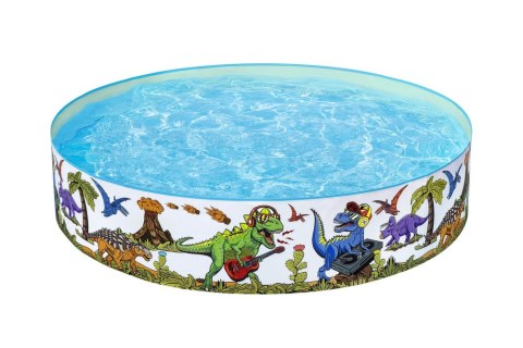 Bestway Basen Ogrodowy Dinozaury 183 cm x 38 cm Bestway 55022 Bestway Basen Ogrodowy Dinozaury 183 cm x 38 cm Bestway 55022