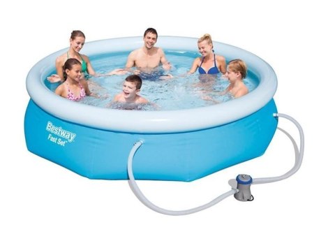 Bestway Basen Ogrodowy Rozporowy 305 x 76 cm Zestaw Bestway 57270 Bestway Basen Ogrodowy Rozporowy 305 x 76 cm Zestaw Bestway 57270