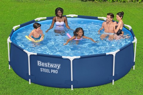 Bestway Basen Ogrodowy Stelażowy 305 x 76 cm Bestway 56677 Bestway Basen Ogrodowy Stelażowy 305 x 76 cm Bestway 56677