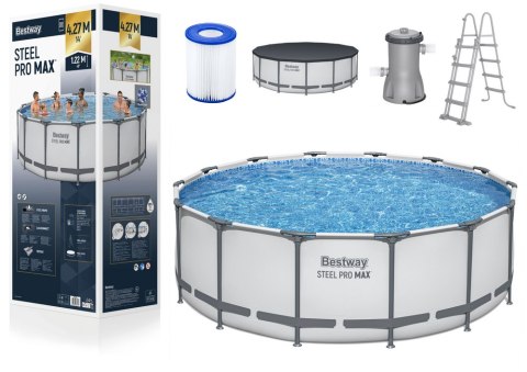 Bestway Basen Ogrodowy Stelażowy 427 x 122 cm Bestway 5612X Bestway Basen Ogrodowy Stelażowy 427 x 122 cm Bestway 5612X