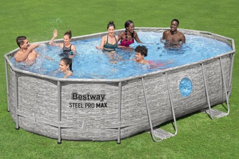Bestway Basen Stelażowy 427 x 250 x 100 cm Bestway 56946 Bestway Basen Stelażowy 427 x 250 x 100 cm Bestway 56946