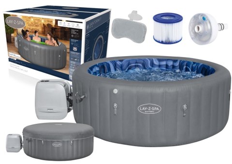 Bestway Dmuchane Spa Santorini 7 osobowe 216 x 216 x 80 cm Bestway 6001T Bestway Dmuchane Spa Santorini 7 osobowe 216 x 216 x 80 cm Bestway 6001T