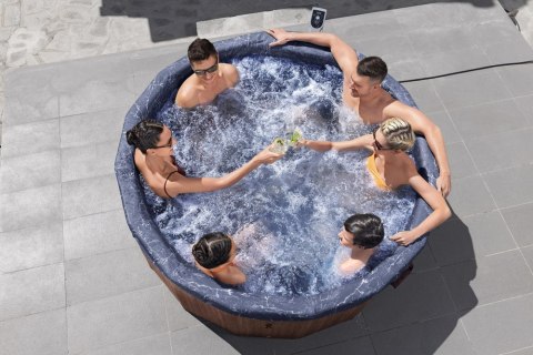 Bestway Dmuchane Spa Z Hydromasażem 7-osobowe Bestway 6001W Bestway Dmuchane Spa Z Hydromasażem 7-osobowe Bestway 6001W