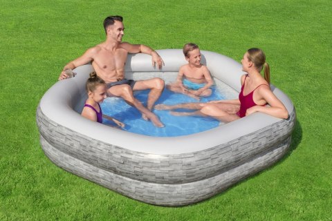 Bestway Dmuchany Basen Ogrodowy 213x 206x 53 cm Bestway 54423 Bestway Dmuchany Basen Ogrodowy 213x 206x 53 cm Bestway 54423
