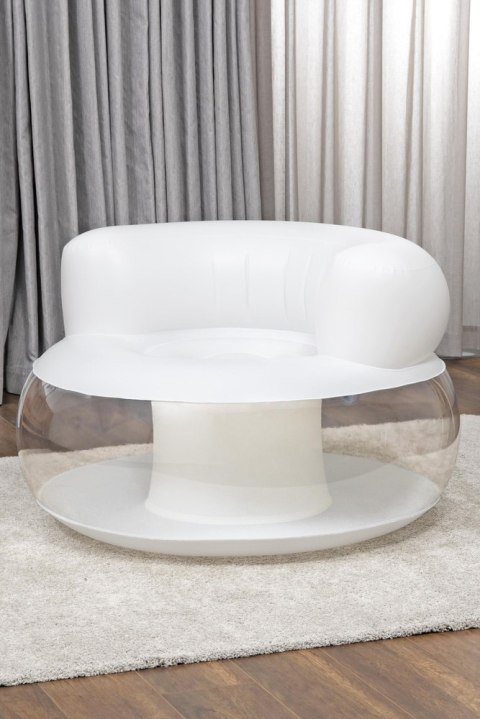 Bestway Dmuchany Fotel Biały 112 x 112 x 70 cm Bestway 75138 Bestway Dmuchany Fotel Biały 112 x 112 x 70 cm Bestway 75138