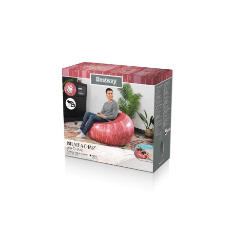 Bestway Dmuchany Fotel Czerwony Bestway 75052 Bestway Dmuchany Fotel Czerwony Bestway 75052