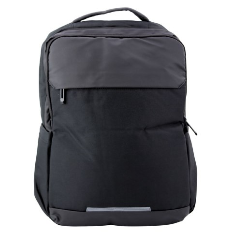 LEAN Plecak Miejski Biznesowy USB Kieszeń na Laptopa Czarny 16L 45cm