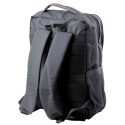 LEAN Plecak Miejski Biznesowy USB Kieszeń na Laptopa Czarny 16L 45cm