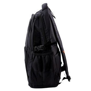 LEAN Plecak Miejski Funkcjonalny 9 Kieszeni Czarny 35L 48cm