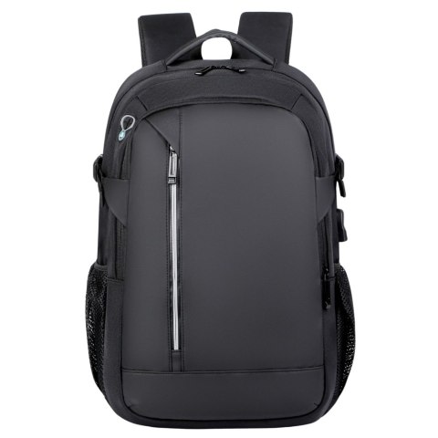 LEAN Plecak Miejski USB Kieszeń Na Laptopa Odblaski 16L 45cm LEAN Plecak Miejski USB Kieszeń Na Laptopa Odblaski 16L 45cm