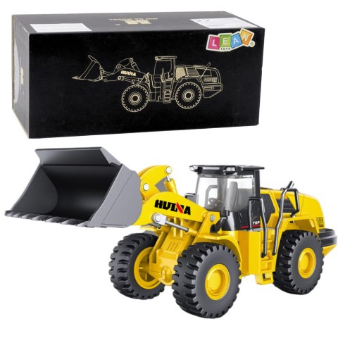 HUINA Koparko Ładowarka Metalowa Konstrukcja Huina Żółta 1:50 HUINA Koparko Ładowarka Metalowa Konstrukcja Huina Żółta 1:50