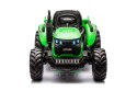 LEAN CARS Traktor Na Akumulator HC-306 Z Przyczepą Jasno Zielony 24V