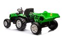 LEAN CARS Traktor Na Akumulator HC-306 Z Przyczepą Jasno Zielony 24V