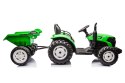 LEAN CARS Traktor Na Akumulator HC-306 Z Przyczepą Jasno Zielony 24V