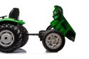 LEAN CARS Traktor Na Akumulator HC-306 Z Przyczepą Jasno Zielony 24V