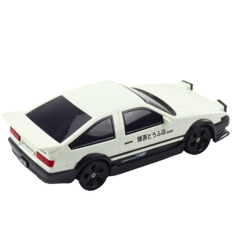 LEAN Toys Auto Sportowe Do Driftu Wymienne Koła Zdalnie Sterowany RC 4WD Biały