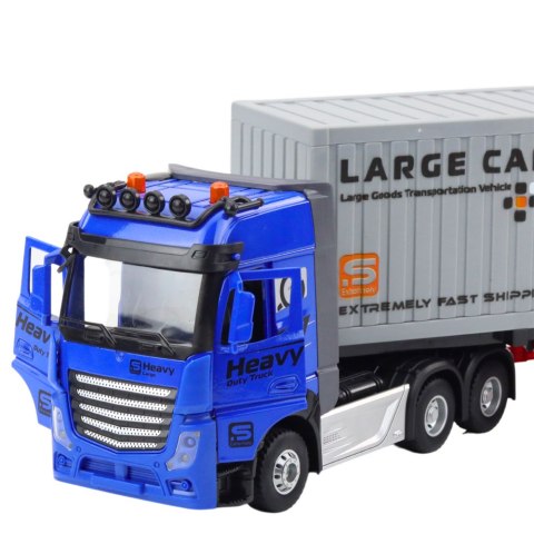 LEAN Toys Ciężarówka Transportowa Z Kontenerem Zdalnie Sterowana RC 1:24