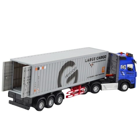LEAN Toys Ciężarówka Transportowa Z Kontenerem Zdalnie Sterowana RC 1:24