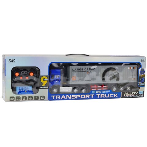 LEAN Toys Ciężarówka Transportowa Z Kontenerem Zdalnie Sterowana RC 1:24