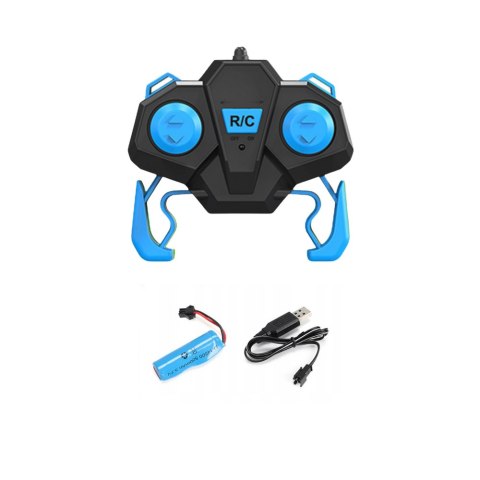 Samochód Kaskaderski Auto Zdalnie Sterowane RC 360° Niebieski