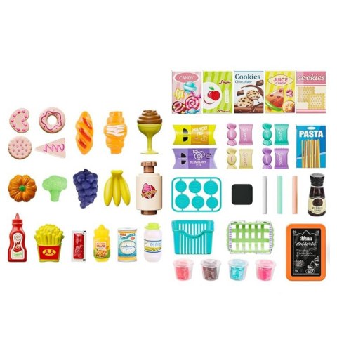 LEAN Toys Zabawkowy Sklep Dla Dzieci Super Market Interaktywny 67el