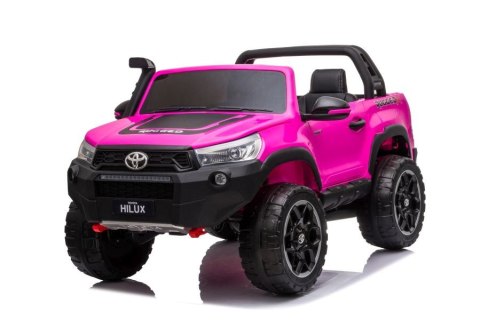 LEAN CARS Auto Na Akumulator Toyota Hilux Różowy LEAN CARS Auto Na Akumulator Toyota Hilux Różowy