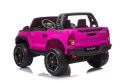 LEAN CARS Auto Na Akumulator Toyota Hilux Różowy