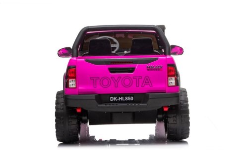 LEAN CARS Auto Na Akumulator Toyota Hilux Różowy LEAN CARS Auto Na Akumulator Toyota Hilux Różowy