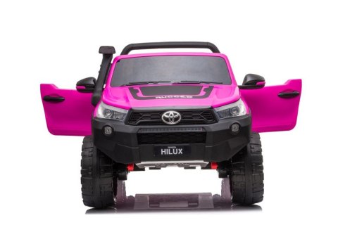 LEAN CARS Auto Na Akumulator Toyota Hilux Różowy LEAN CARS Auto Na Akumulator Toyota Hilux Różowy