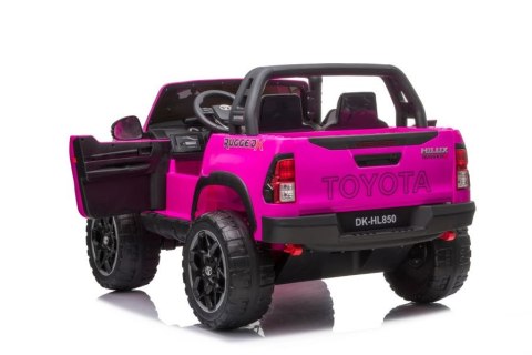 LEAN CARS Auto Na Akumulator Toyota Hilux Różowy LEAN CARS Auto Na Akumulator Toyota Hilux Różowy
