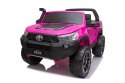 LEAN CARS Auto Na Akumulator Toyota Hilux Różowy