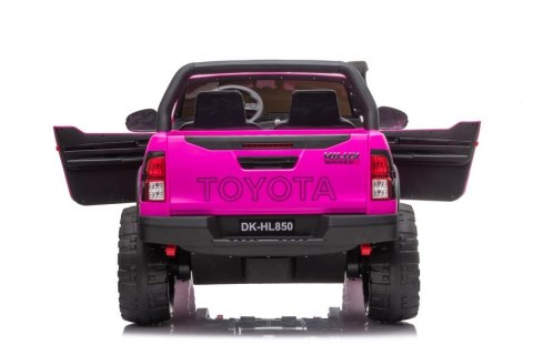 LEAN CARS Auto Na Akumulator Toyota Hilux Różowy LEAN CARS Auto Na Akumulator Toyota Hilux Różowy