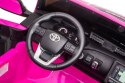 LEAN CARS Auto Na Akumulator Toyota Hilux Różowy