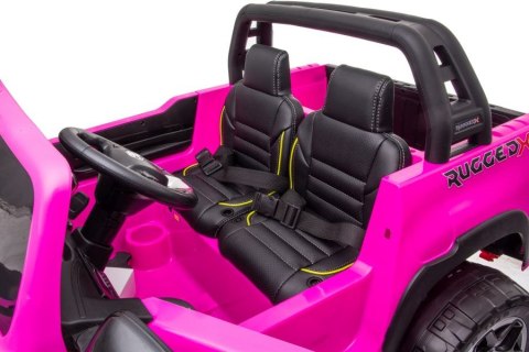 LEAN CARS Auto Na Akumulator Toyota Hilux Różowy LEAN CARS Auto Na Akumulator Toyota Hilux Różowy