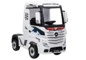 LEAN CARS Auto na Akumulator Mercedes Actros Biały
