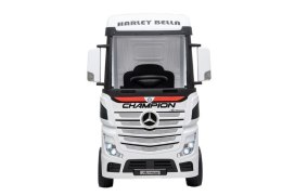 LEAN CARS Auto na Akumulator Mercedes Actros Biały