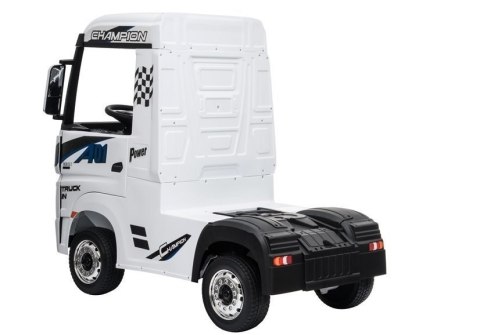LEAN CARS Auto na Akumulator Mercedes Actros Biały LEAN CARS Auto na Akumulator Mercedes Actros Biały