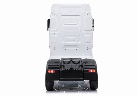 LEAN CARS Auto na Akumulator Mercedes Actros Biały LEAN CARS Auto na Akumulator Mercedes Actros Biały