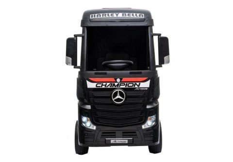 LEAN CARS Auto na Akumulator Mercedes Actros Czarny LEAN CARS Auto na Akumulator Mercedes Actros Czarny